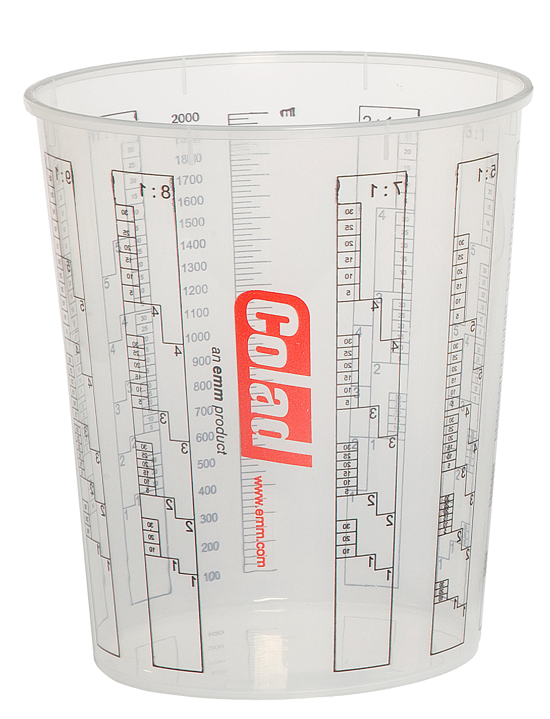 Colad mengbeker 2300ml (600 stuks)